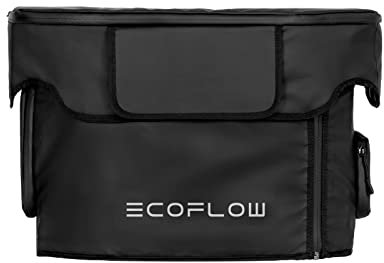ECOFLOW DELTA Max Schutzhülle, wasserdichte und staubdichte Schutzhülle für tragbare Kraftwerke, leicht zugängliches Klett-Design für den Innen- oder Außenbereich