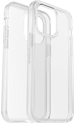 OtterBox Drop Protection Bundle for iPhone 14 Pro Max, Symmetry Clear Case 3x Tested to Military Standard and Alpha Glass Screen Protector 3x Antiscratch Technology, Clear
