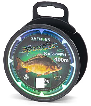 Specialist Karpfen 0,30mm / 8,20kg / 400m monofile Angelschnur von Sänger