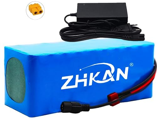 (Livraison en 5-7 Jours) Batterie de vélo électrique 36V Batterie au Lithium-ION 20Ah 500W Haute Puissance Batterie 20000mAh Lithium Batterie Pack Ebike vélo électrique vélo avec BMS + Chargeur