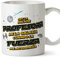 MUGFFINS Tazas para PROFESORA mujer - En Español - Mejor de la Galaxia Cuando Fuerza me Acompaña - 11 oz / 330 ml - Regalo original y divertido