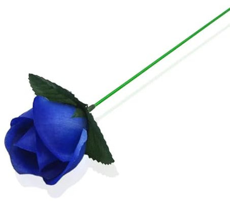 pulunto 1 x Feuer-Trick-Rosen-Flamme erscheinende Blumen-Zauberer-Requisiten, Valentinstag für Freundin/Hochzeitstag