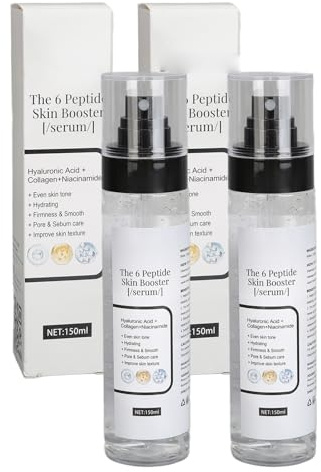 Kollagen Booster Serum, Gesichtspflege Niacinamide Serum, 2 Stück 150 ml Haut Booster Serum Kollagen Niacinamid Gesichtshaut Booster Serum für feuchtigkeitsspendende Aufhellung