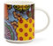 Excelsa Afrika Set mit 4 Tassen, New Bone China, Fassungsvermögen 300 ml.
