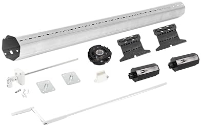 Kit axe manoeuvre manuel Treuil-Manivelle pour volet roulant (Largeur 1m50)