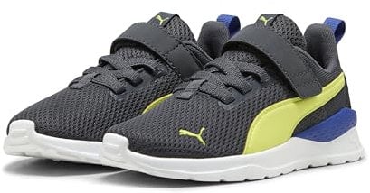 PUMA Anzarun Lite Ac+ Ps Unisex Kinder Sneaker, Galactic Gray Lemon Sherbert Puma Black, 30 EU