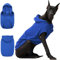 IECOii Kapuzenpullis für Hunde – Hunde-Pullover mit Kapuze,Dog Hoodie Sweatshirt | Weiche Haustier-Kleidung für Frühling & Herbst | Hundepullover,Hund-Hoodie,Haustierbekleidung,Blau,3XL