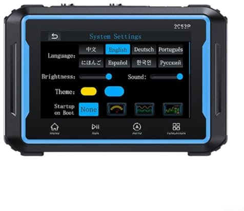 Touchable 2C53P 4 3 Oszilloskop-Multimeter, Hochleistungs-Erkundungswellenformen