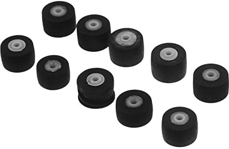 JEWEDECO Plastic Pressure Pulley Cassette Deck Pinch Roller Replacement for Old Broken Tape Stereo Player
