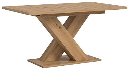 xonox.home Tisch Motion X4AG2T56 Ausziehbarer Esstisch in Artisan Nb. mit X-Fußgestell, ca. 150-190x76x90 cm