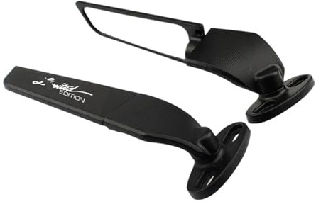 Motorradspiegel, Kompatibel For Yamaha, YZF-R125, YZFR125, YZF R125, Drehbar, Verstellbare Stealth-Winglets-Spiegel(LIMITED EDITION)