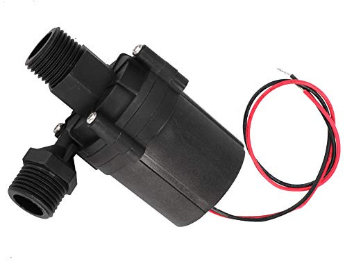 RASTKY Pompe à Eau CC sans Balais avec Démarrage Lent et Protection contre le Blocage, Idéale pour la Circulation de L'eau du Chauffage au Sol, Toilettes Intelligentes, Aquariums, Puissance 24 V 30