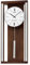 SEIKO QXH068B Dual Chimes Wanduhr aus Holz mit Pendel