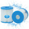 WRYIP Filterkartusche Typ 1 für Bestway Pool Pumpen, Filterkartusche Größe 1 für Bestway, Filterkartuschen Gr.I, Filterkartusche #58093 gr.i (2)
