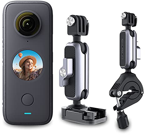 Insta360 ONE X2 360 Degree Action Camera Bike Mounting Kit includes Helmet Mount & Handlebar Mount