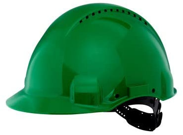 3M G3000 Schutzhelm belüftet, HPPE Grün