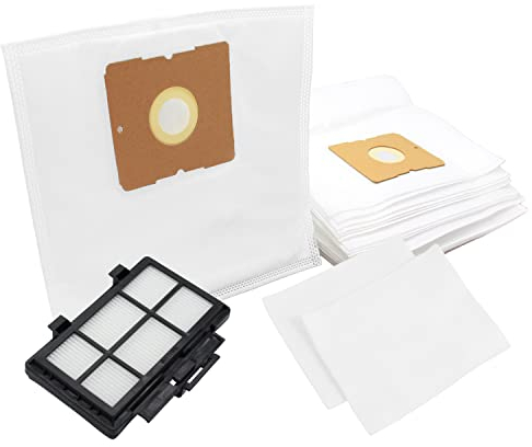 MisterVac 20 x Staubsaugerbeutel + Filter kompatibel mit Grundig VCC 3850 A