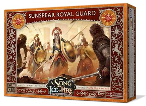 CMON A Song of Ice and Fire Tabletop Miniatures Game Sunspear Royal Guard Unit Box | Strategy Game for Teens and Adults | Ages 14+ | 2+ Players | Average Playtime 45-60 Minutes | Made