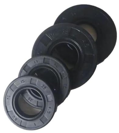 4Pcs Motosega Paraolio Set 15 * 35 * 4.5mm 15 * 28 * 4.5mm for 45 52 5800 45cc 52cc 58cc Motosega Parti Giardino FAI DA TE Strumento di Accessori