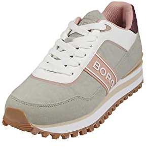 Björn Borg Footwear Damen R2000-CAS-W Sneaker, Grey, 37 EU
