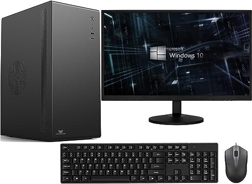 Optiplex Intel i7-2600 Quad Core 16GB RAM 512GB M.2 SSD WiFi Windows 10 Desktop PC With new 21.5-inch Monitor VenoScorp V100 Computer Bundle