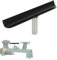 Plateau à outils pour tour du bois, en acier inoxydable, support pour outils de travail du bois (Φ-25,4 mm/longueur 30 cm)