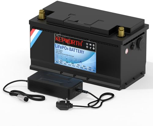 12V 100AH Lifepo4 Battery Lithium with BMS and Grade A Cells for Solar RV Camping Trolling Motor Support Series and Parallel