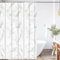 Tissu PEVA Rideau Douche Anti Moisissure Imperméable 180x180cm Marbré, Avec 12 Crochets Lavable Ourlet Lesté Étanche,Antibactérien Séchage Rapide,Rideau Baignoire pour Salle de Bain, pour Baignoire
