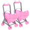 Toyvian 2St Kinderspielzeug Puppenstubenwagen 1 12 Miniatur puppenwagen Spielzeug Spielzeuge Mädchenspielzeug Lernspielzeug für Kinder Kinderwagen Spielzeug Puzzle Spielzeugzimmer