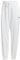adidas Damen Essentials SMALL Logo French Terry Cuffed Pants, White/Black, L