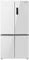 Cromberg HRH 4P 73 GW Frigorifero 4 Porte, Finiture Vetro bianco, Total No Frost, 522L, display esterno il soft touch, Classe Energetica E, Altezza 190cm, Larghezza 91cm, Profondità 69cm