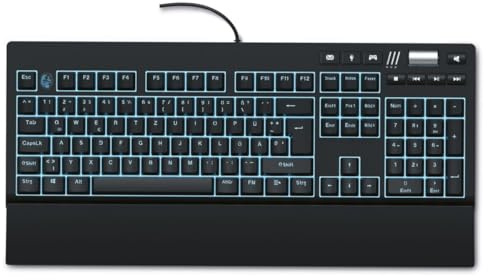 SILVER CREST Gaming Tastatur semi-mechanisch Mit Hintergrundbeleuchtung