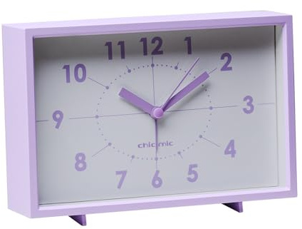 chic.mic Vintage Clock - Uhr - Tischuhr (Lilac)