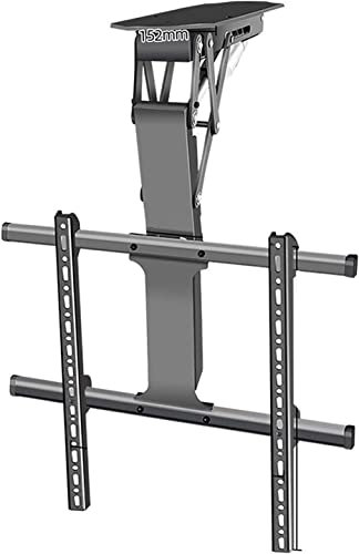 CWCQGH Supporto TV Universale Supporto TV Multifunzione Supporto TV da Parete Supporto TV, Supporto TV da soffitto motorizzato, Adatto alla Maggior Parte dei televisori da 32-