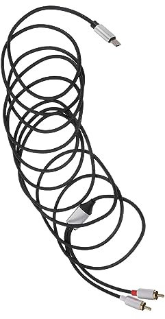 Usb-c Zu Cinch Audio-kabel Stereo-audiokabel Kompatibel Mit Verstärkern Und Audiokonvertern Für Heim Und Bürogebrauch