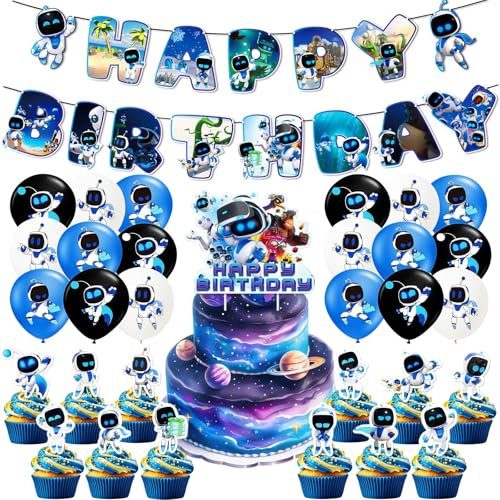 SZSMW 46 Geburtstagsdeko Jungen - Weltraum Kindergeburtstag - Weltraum Deko - Ideal FüR Geburtstage, Babypartys, Partydekorationen FüR Jungen und MäDchen, Passend FüR Viele AnläSse