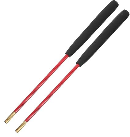 TOYANDONA Diabolostäbe Mit Ergonomischem Griffdesign Für Einfachen Halt Langlebiger Ersatz Für Tägliche Jonglage Leichtgewichtig Für Bequemes Tragen Und Aufbewahren Mit Lochdesign Für Vielse