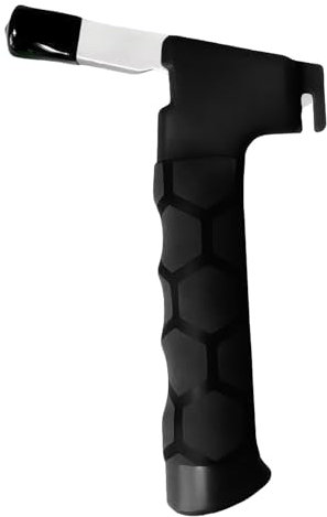 Car Get-Off handrail, Marteau de Sécurité Voiture, Coupe-Ceinture et Accoudoir pour Femmes Enceintes, Sécurité Routière (Noir)