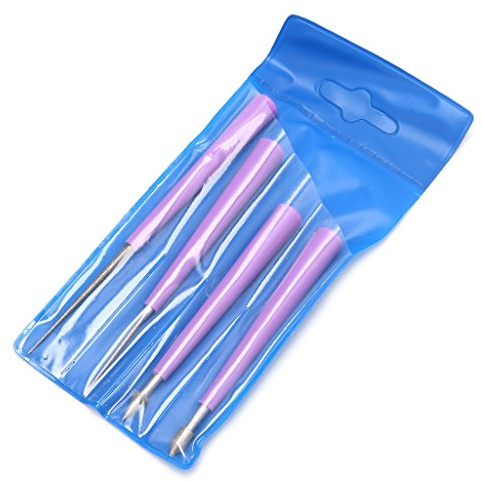 ZORESCOLEO 4 Stück/Set Perlen-Reibahle, praktischer Frässtift, Perlenlochvergrößerer, Werkzeug-Set für Holzschmuck, Zubehör