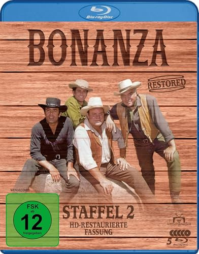 Bonanza Restored - Staffel 2: Alle 34 Folgen erstmals in HD (Paramount Restoration) (5 Blu-rays)