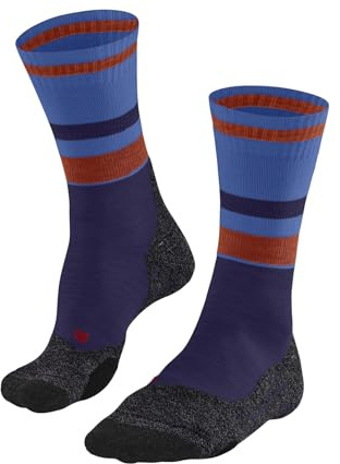 FALKE Women's TK2 Compression Hiking Socks Medium Cushioning Improved Blood Circulation Faster Recovery Breathable Quick-Drying Climate-Regulating Odour-Neutralising Wool Functional Yarn 1 pair