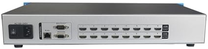 4K30Hz HDMI Matrix-Switcher 8x8 Profi-Rack for HDMI-Matrix-Switches Und Splitter Mit App-Steuerung for TV-Boxen(with Network Control)