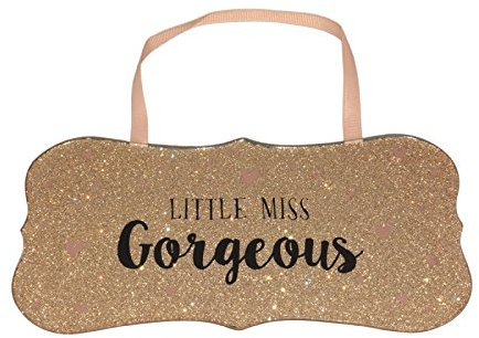 Little Miss Gorgeous Plaque Gift