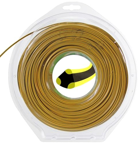 SPARES2GO Bi-Comp Dual Core Line Compatible with McCulloch Strimmer Trimmer (2.4mm, 80m)