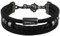 Breil, Collezione Outer, Bracciale Uomo in Pelle, con Elementi in Acciaio, Accessorio Vintage, Ideale per gli Amanti del Rock, con Pratica Chiusura a Moschettone, Misura 19,5 cm, Idea Regalo Uomo