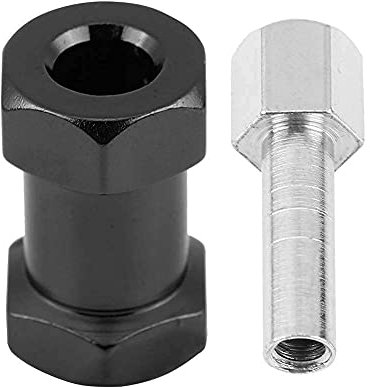 Dilwe RC Hex Adapter, 4 Stücke Metall Radnaben Adapter für D90 AX10 CC01 SCX10 Fernbedienung Crawler