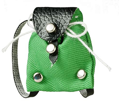 Melody Jane Puppenhaus Grün Rucksack Modern Tasche Miniatur 1:12 Zubehör