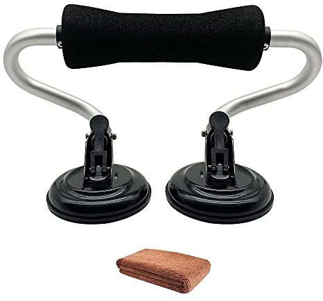 REEYAK Kayak Roller, Kayak Loader Assist with Suction Cups Mount for Car Rear Loading
