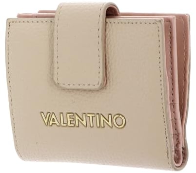 Valentino Alexia Zip Around Wallet Ecru