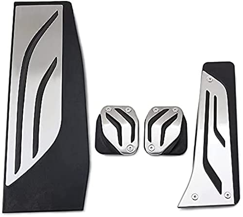 Auto-Bremspedalauflage, für BMW 1er, 2er, 3er, 4er, F20, F21, F22, F30, F31, F32, F36, Kraftstoffgas, Bremskupplung, Fußstütze, Pedalauflage, Abdeckung, Pedal ersetzen, 4 Stück